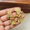 Antique Peacock Jhumki (Copy) (Copy)