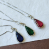 Tear Drop Pendant And Chain (Copy) (Copy)